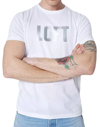 Футболка с логотипом мужская Фото Футболка с логотипом мужская