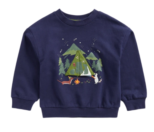 Фото Свитшот принтом для мальчика