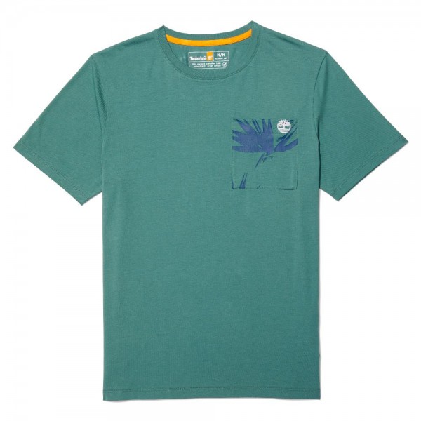 Футболка хлопковая мужская / Зеленый / 46 Футболка хлопковая мужская / Зеленый / 46