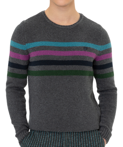 Джемпер в полоску мужской Фото Джемпер в полоску мужской