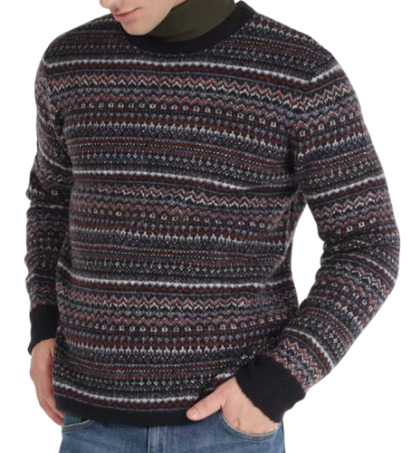 Свитер с принтом мужской Фото Свитер с принтом мужской