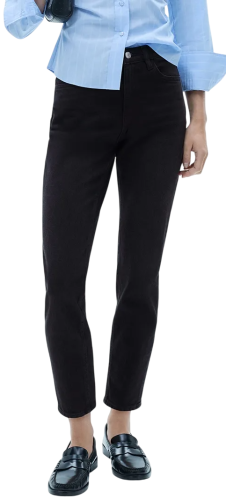 Фото Джинсы укороченные женские