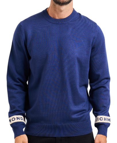 Пуловер с логотипом мужской Фото Пуловер с логотипом мужской