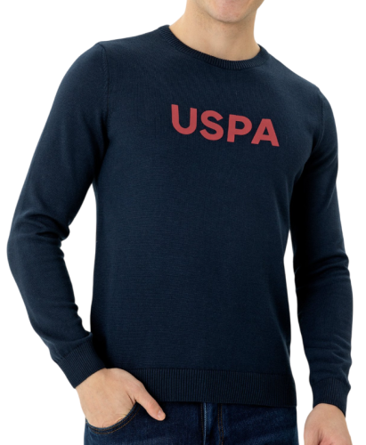 Джемпер с логотипом мужской Фото Джемпер с логотипом мужской