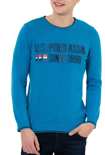 Пуловер с принтом мужской Фото Пуловер с принтом мужской