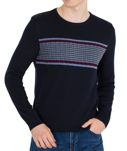 Джемпер с принтом мужской Фото Джемпер с принтом мужской