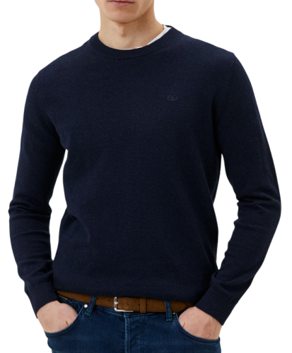 Пуловер с логотипом мужской Фото Пуловер с логотипом мужской