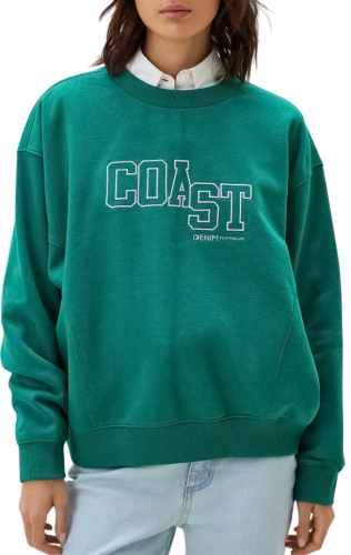 Фото Свитшот с логотипом женский