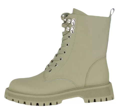 Фото Ботинки кожаные женские