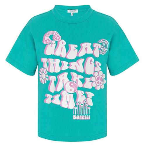 Футболка с принтом для девочки Фото Футболка с принтом для девочки