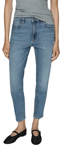 Фото Джинсы зауженные женские