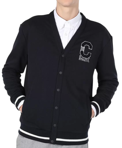 Кардиган с принтом мужской Фото Кардиган с принтом мужской