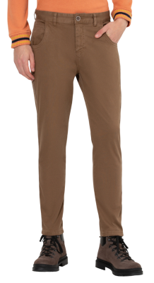 Брюки зауженные мужские / Коричневый / 48 Брюки зауженные мужские / Коричневый / 48