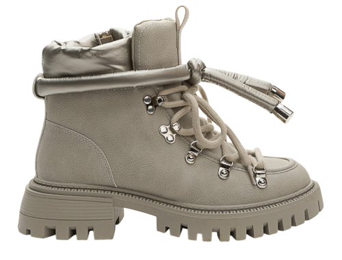 Фото Ботинки кожаные женские