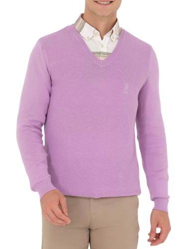 Пуловер с логотипом мужской Фото Пуловер с логотипом мужской