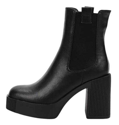 Фото Ботильоны кожаные женские