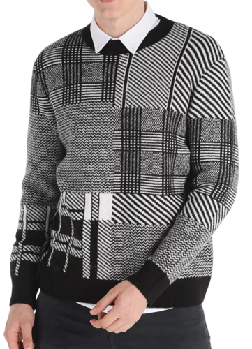 Джемпер с принтом мужской Фото Джемпер с принтом мужской