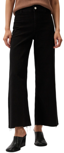 Фото Джинсы расклешенные женские