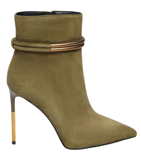 Фото Ботильоны велюровые женские