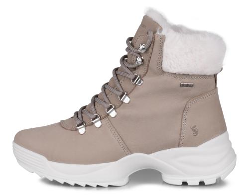 Фото Ботинки из кожи женские