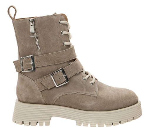 Фото Ботинки замшевые женские