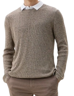 Свитер с принтом мужской Фото Свитер с принтом мужской