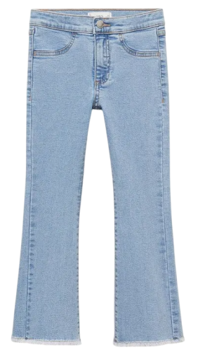 Джинсы прямые для девочки Фото Джинсы прямые для девочки