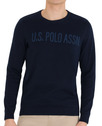 Джемпер с логотипом мужской Фото Джемпер с логотипом мужской