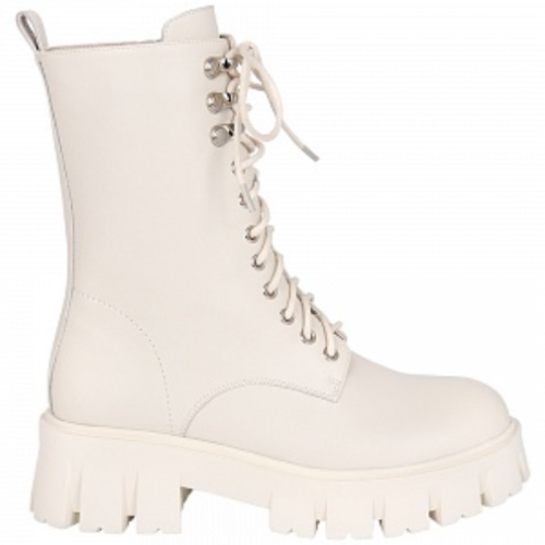 Фото Ботинки кожаные женские