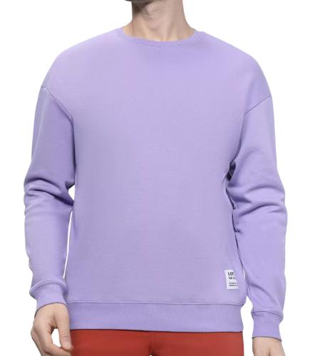 Свитшот прямого кроя мужской Фото Свитшот прямого кроя мужской