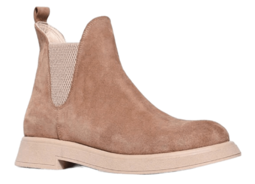 Фото Ботинки из кожи женские