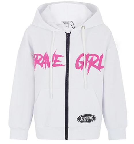 Фото Толстовка с принтом для девочки