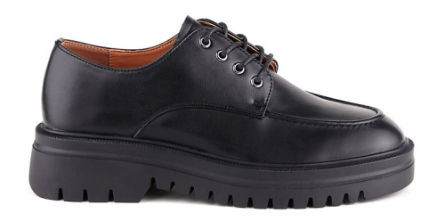 Фото Полуботинки кожаные женские