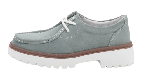 Фото Полуботинки велюровые женские