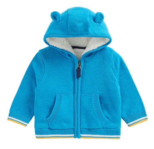 Фото Кардиган с капюшоном детский