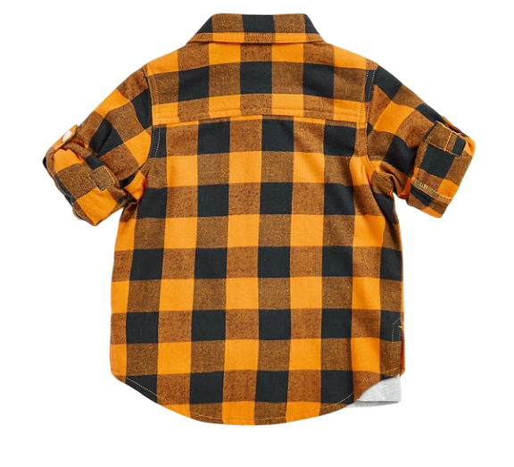 Комплект: футболка и рубашка для мальчика / Желтый / 110