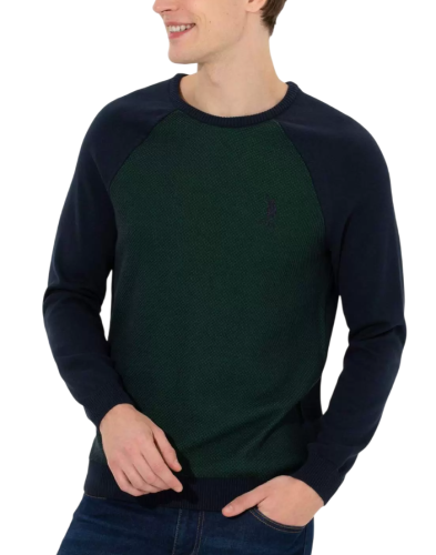 Пуловер с логотипом мужской Фото Пуловер с логотипом мужской