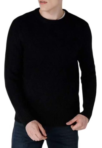 Пуловер однотонный мужской Фото Пуловер однотонный мужской