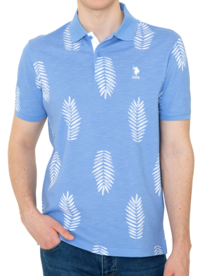 Поло хлопковое мужское / Синий / 48 Поло хлопковое мужское / Синий / 48