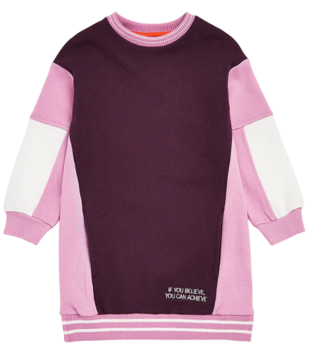 Платье с начесом для девочки Фото Платье с начесом для девочки