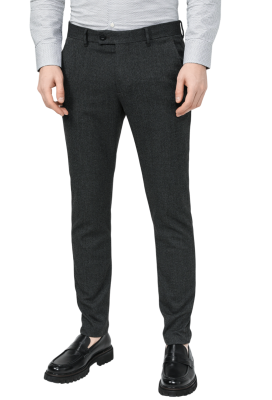 Брюки зауженного кроя мужские / Серый / 46 Брюки зауженного кроя мужские / Серый / 46