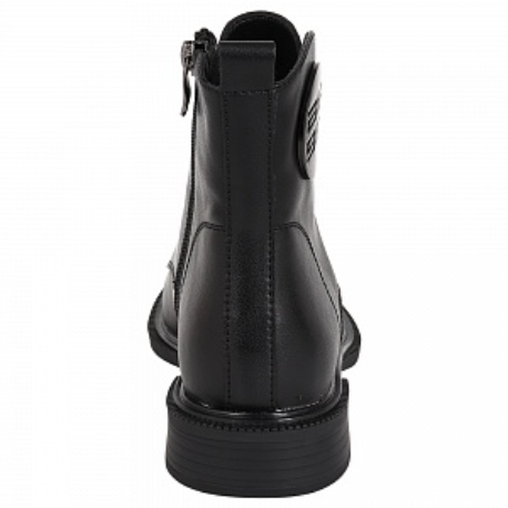 Ботинки кожаные женские / Черный / 37
