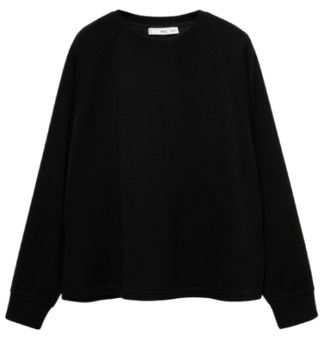 Фото Свитшот однотонный женский