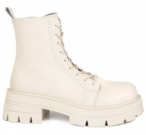 Фото Ботинки кожаные женские