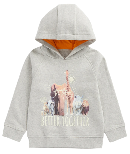 Толстовка с принтом детская Фото Толстовка с принтом детская