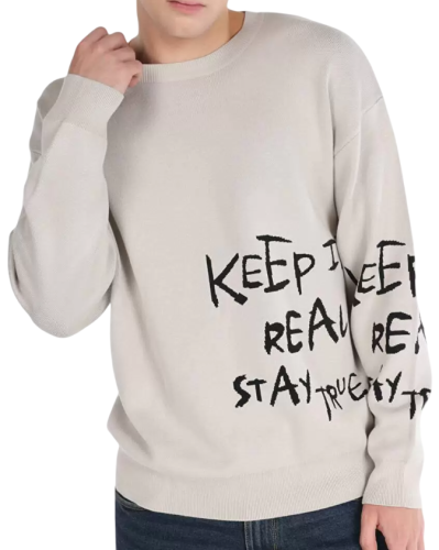 Джемпер с принтом мужской Фото Джемпер с принтом мужской