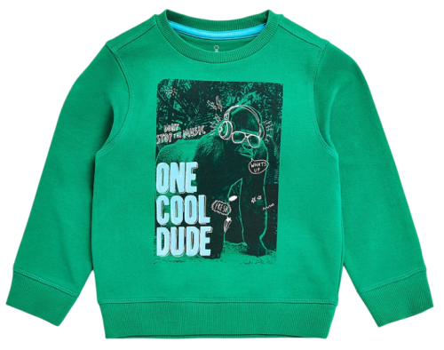 Фото Свитшот с принтом для мальчика