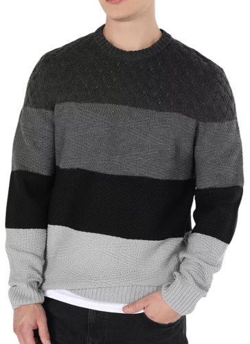 Джемпер с принтом мужской Фото Джемпер с принтом мужской