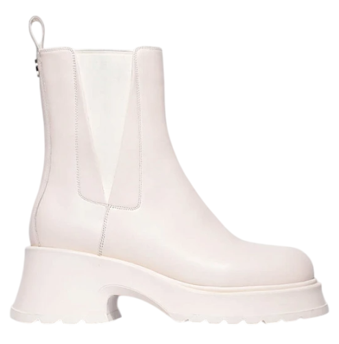 Фото Ботинки кожаные женские