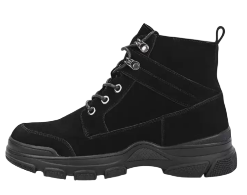 Фото Ботинки из велюра женские